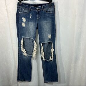 TwentyOne Black By Rue21 Jeans Distressed  Stonewash Size‎ 5/6